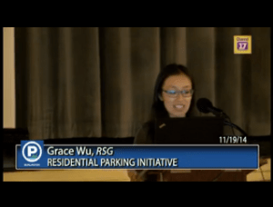 Screen Shot of Parking Presentation